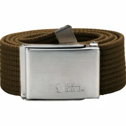 Fju00e4llru00e4ven Outdoor- & Angel-Gürtel<Fjällräven Travel Canvas Belt (Dark Olive)