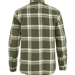 Fju00e4llru00e4ven Outdoor- & Angelhemden<Fjällräven Övik Lite Flannel Shirt M Herren (Laurel Green-Chalk White)