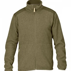 Fju00e4llru00e4ven Outdoor- & Angel-Jacken<Fjällräven Övik Sten Fleece M Herren (Dark Olive)