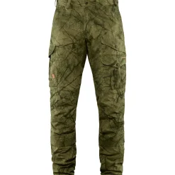 Fju00e4llru00e4ven Outdoor- & Angler-Cargohosen<Fjällräven Värmland Barents Pro Hunting Trousers M Herren (Green Camo-Deep Forest)
