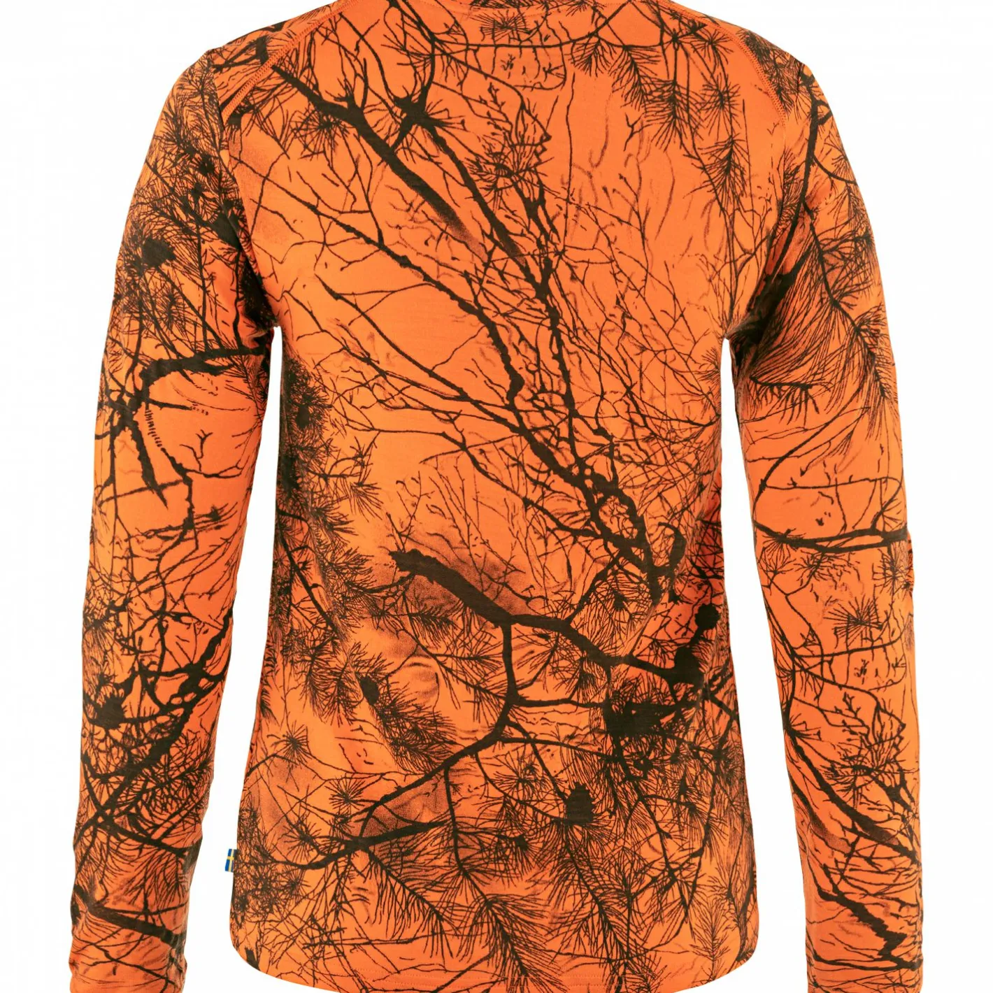 Discount Fju00e4llru00e4ven Fjällräven Värmland Wool LS W Damen (Orange Multi Camo)
