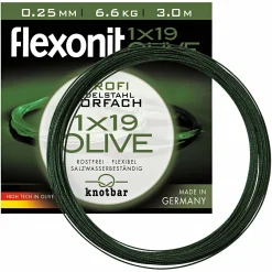 Discount Flexonit Vorfach olive 1x19
