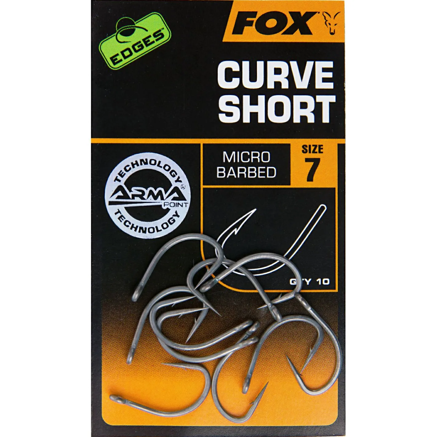 Fox Angelbleie<Angelhaken Edges Curve Short Hooks X10