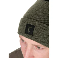New Fox Collection Bobble Hat (Black/Orange)