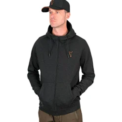 Clearance Fox Collection LW Hoody Herren (Black/Orange)