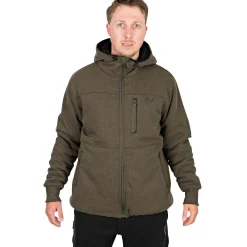 Fox Outdoor- & Angel-Jacken<Collection Sherpa Jacket Herren (Green/Black)