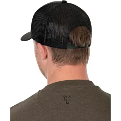 Outlet Fox Collection Trucker Cap (Black/Orange)