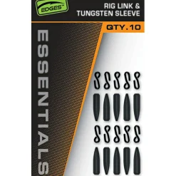 Fox Karpfenangeln-Zubehör<EDGES™ Essentials Rig Link & Tungsten Sleeve