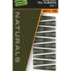 Fox Karpfenangeln-Zubehör<EDGES™ Naturals Lead Clip Tail Rubbers - Size 7