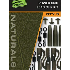 Fox Karpfenangeln-Zubehör<EDGES™ Naturals Power Grip Lead Clip Kit