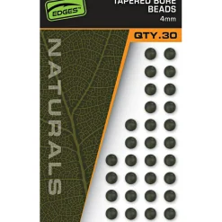 Fox Karpfenangeln-Zubehör<EDGES™ Naturals Tapered Bore Beads - 4mm