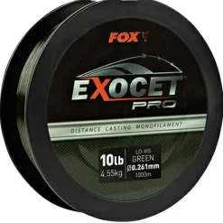 Fox Friedfischschnüre|Friedfischschnüre<Exocet Pro (Lox vis green)