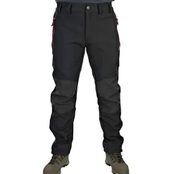 Fox Rage Outdoor- & Angler-Cargohosen<Pro Series Soft Shell Trousers Herren (Grey/Chili Red)