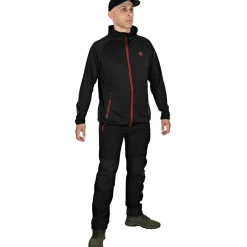 Fox Rage Outdoor- & Angler-Cargohosen<Pro Series Soft Shell Trousers Herren (Grey/Chili Red)