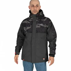 Fox Rage Outdoor- & Angel-Jacken<RS Triple-Layer Jacket Herren (Black/Camo)