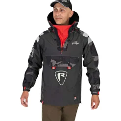 Outlet Fox Rage Triple Layer Smock Herren (Black/Camo)