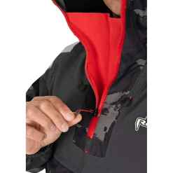 Outlet Fox Rage Triple Layer Smock Herren (Black/Camo)