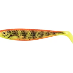 Hot Fox Rage Ultra UV Pro Shad, Bright Perch UV