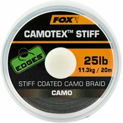 Fox Karpfenschnüre|Karpfenschnüre<Vorfachschnur Edges™ Camotex Stiff