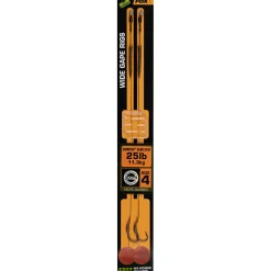 Fox Karpfenangeln-Zubehör<Wide Gape Ready Rigs Weedy Green