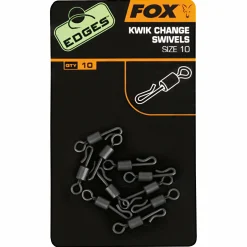 Fox Angelwirbel & Snaps<Wirbel Kwik Change Swivels (Gr.10)