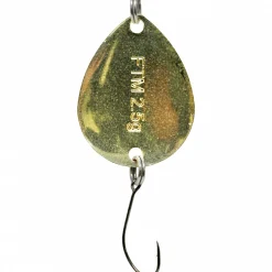 FTM Trout Spoons|Trout Spoons<BFlake (Weiß-Glitter/Gold)