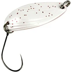Hot FTM Trout Spoon Break (2,2 g, Weiß gepunktet/Kupfer)