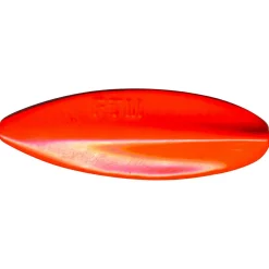 New FTM Trout Spoon Fishing Tackle Max Omura Inline (Orange/Schwarz UV)