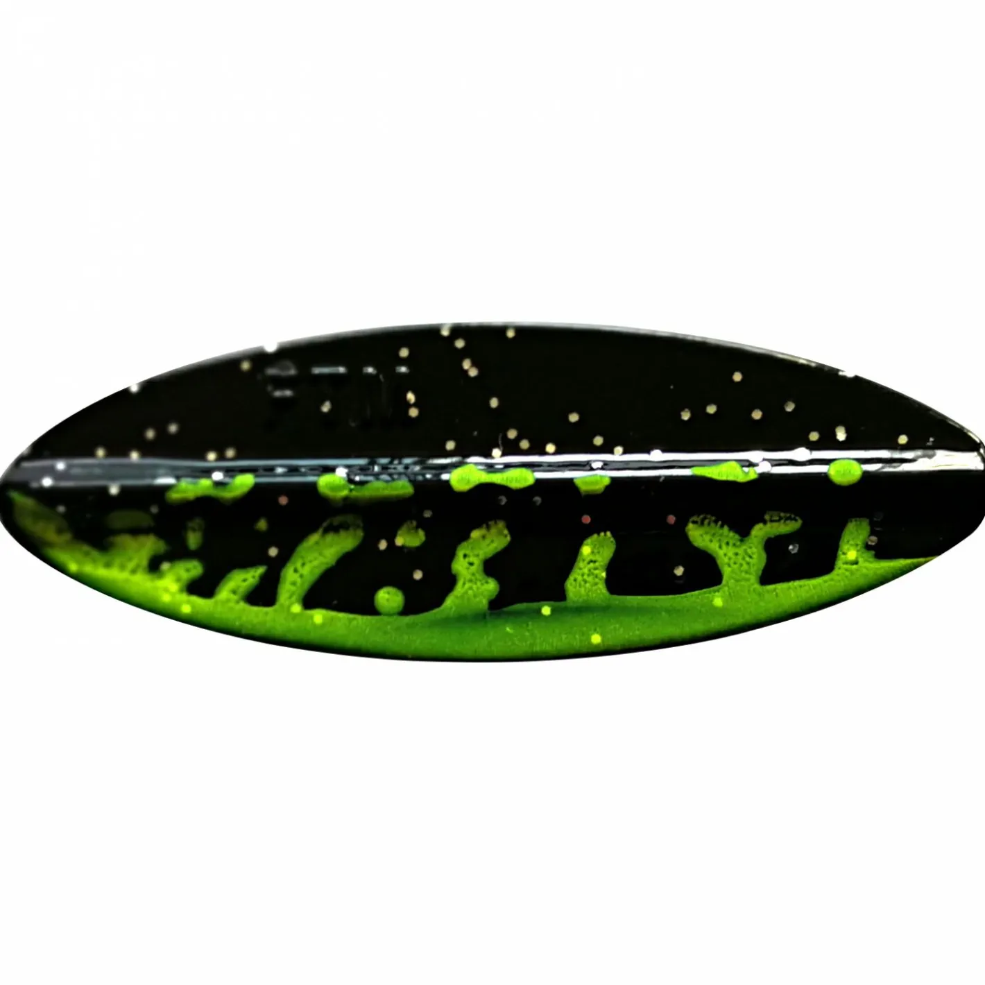 FTM Trout Spoons|Trout Spoons<Trout Spoon Fishing Tackle Max Omura Inline (Chartreuse/Schwarz UV)