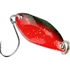 New FTM Trout Spoon Fly (1,2 g, Rot/Grün, Schwarz)