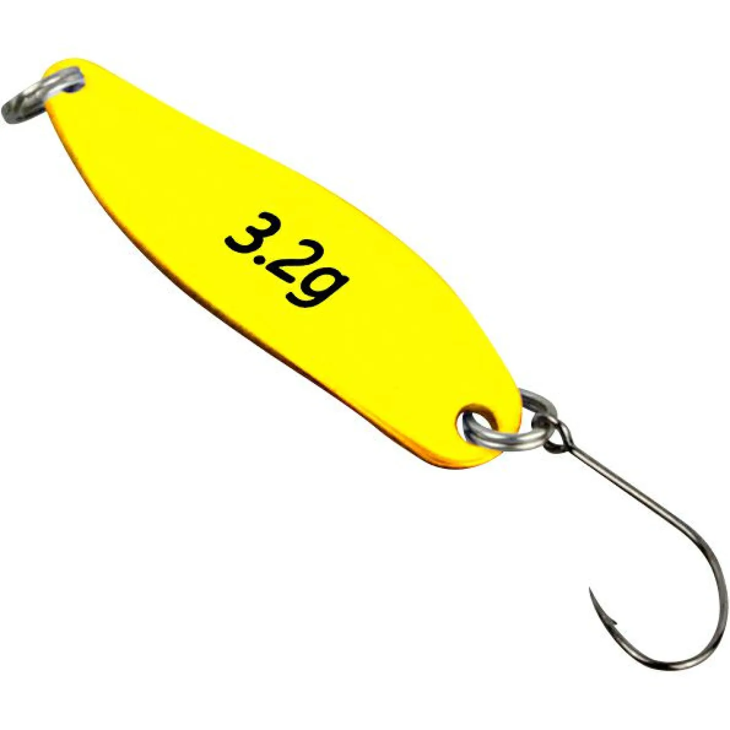 Online FTM Trout Spoon Hammer (3,2 g, Weiß/Gelb UV)