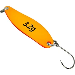 New FTM Trout Spoon Hammer (3,2 g, Grün/Orange UV)