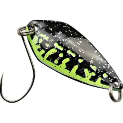 Hot FTM Trout Spoon Rock (4,2 g, Schwarz/Gelb UV)