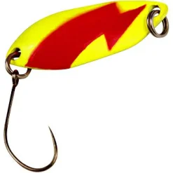 FTM Trout Spoons|Trout Spoons<Trout Spoon Spark (2,5 g, Gelb/Rot UV)