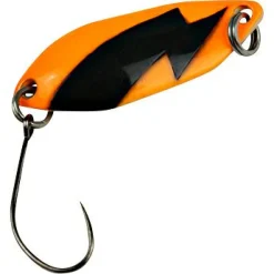 New FTM Trout Spoon Spark (2,5 g, Orange/Schwarz UV)