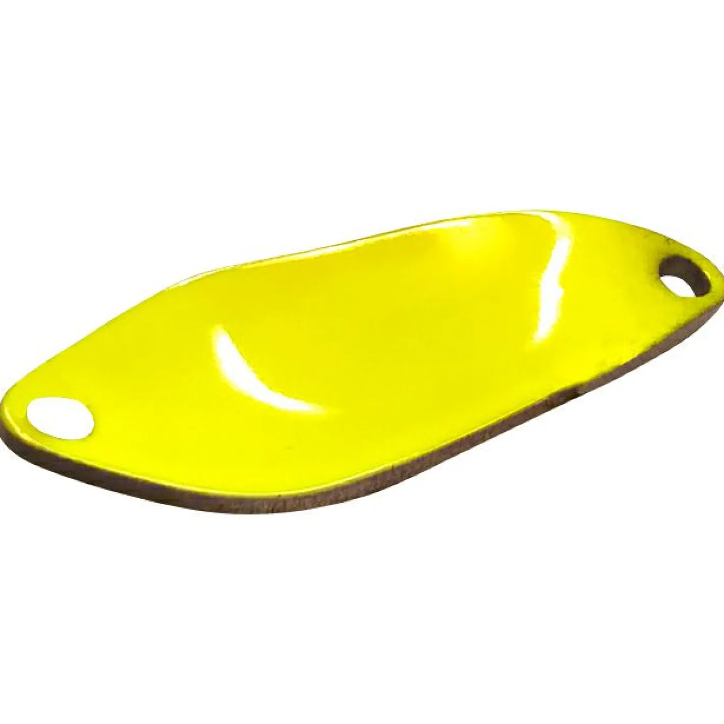 Hot FTM Trout Spoon Strike (2,1 g, Schwarz/Gelb UV)