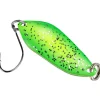 FTM Trout Spoons|Trout Spoons<Trout Spoon Strike (2,1 g, Grün/Gelb Glitter, Schwarz UV)