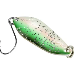 FTM Forellenangeln-Zubehör|Trout Spoons<Trout Spoon Strike (2,1 g, Grün/Weiß Glitter UV)