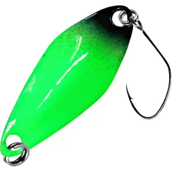 FTM Trout Spoons|Trout Spoons<Trout Spoon Tremo (2,3 g, Grün/Schwarz, Gelb UV)