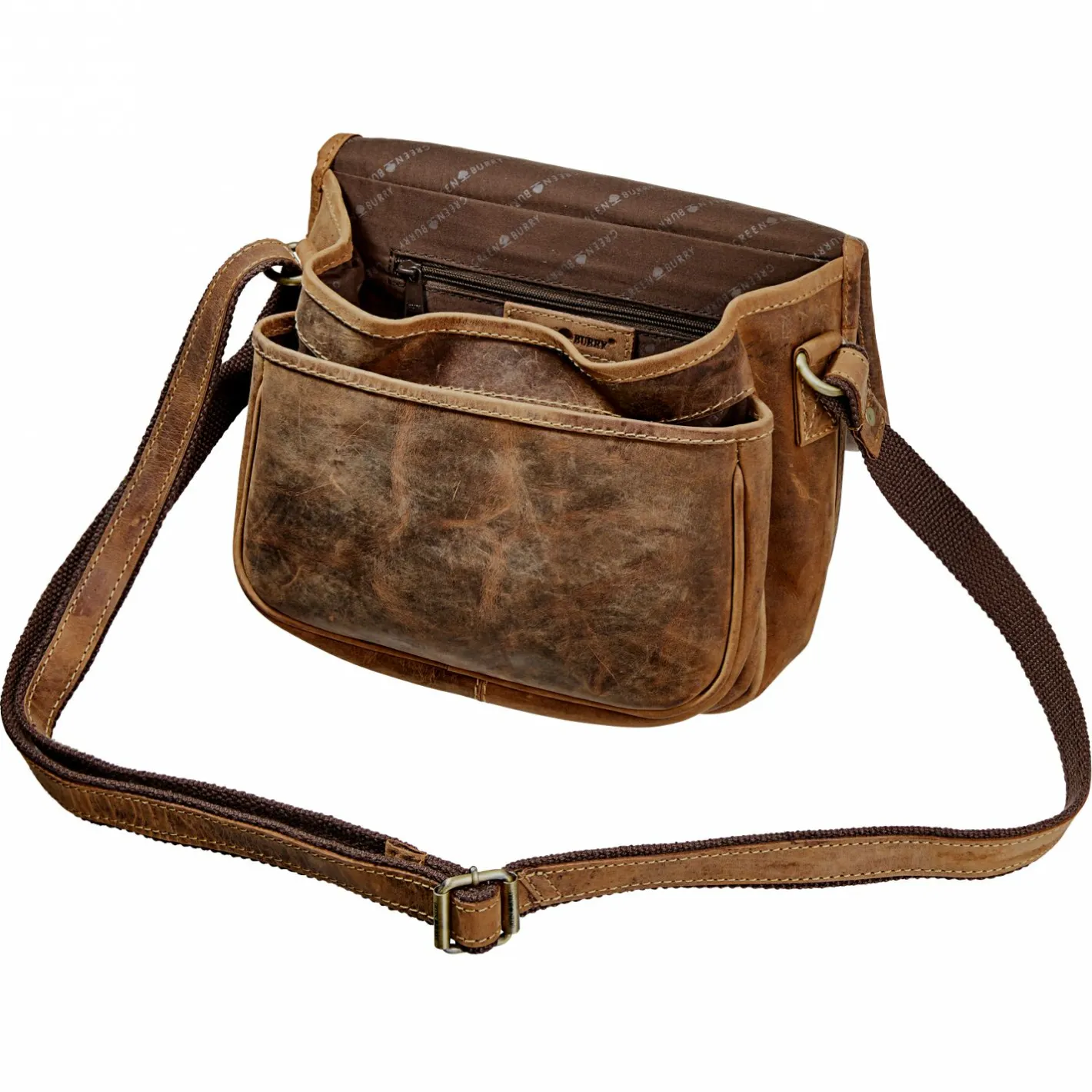 Sale Green Burry Greenburry Vintage Hunting Bag (Leder)