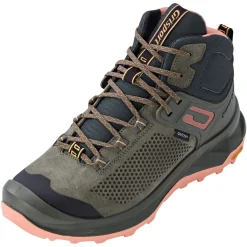 Grisport Damen Angelschuhe|Damen Angelschuhe<Cata Outdoorstiefel Damen (Olive/Peach)