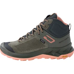 Grisport Damen Angelschuhe|Damen Angelschuhe<Cata Outdoorstiefel Damen (Olive/Peach)