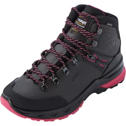 Grisport Damen Angelschuhe|Damen Angelschuhe<Sol Outdoorstiefel Damen (Black/Pink)