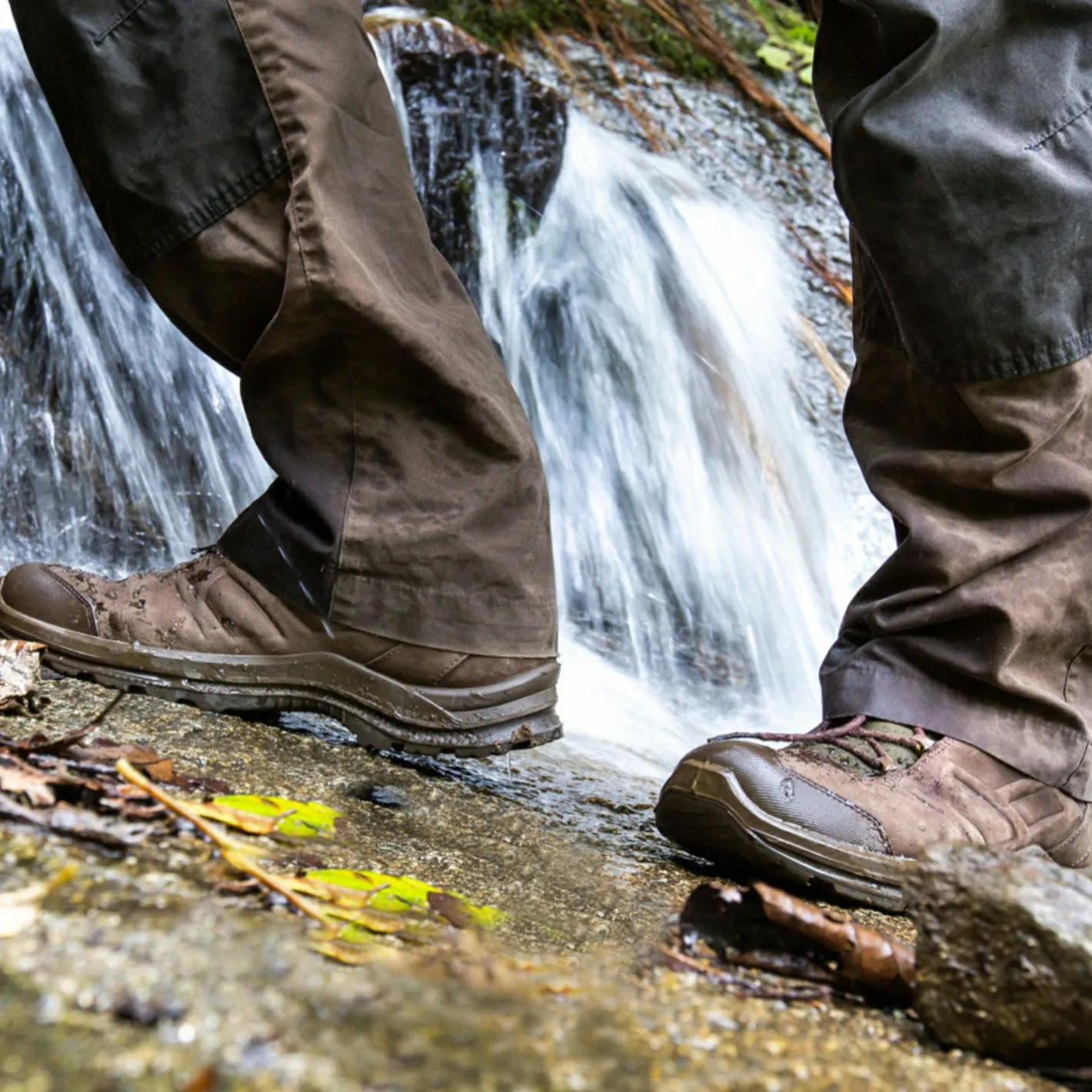 Haix Angelstiefel & Outdoor Boots<Black Eagle Nature GTX Mid Herren (Brown/Green)