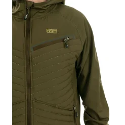 Outlet Hart Ibice Hoodie Hybridjacke Herren (Dunkeloliv)