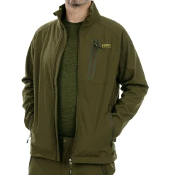 Hart Outdoor- & Angel-Jacken<Ibice-PS Jacke Herren (Dunkeloliv)