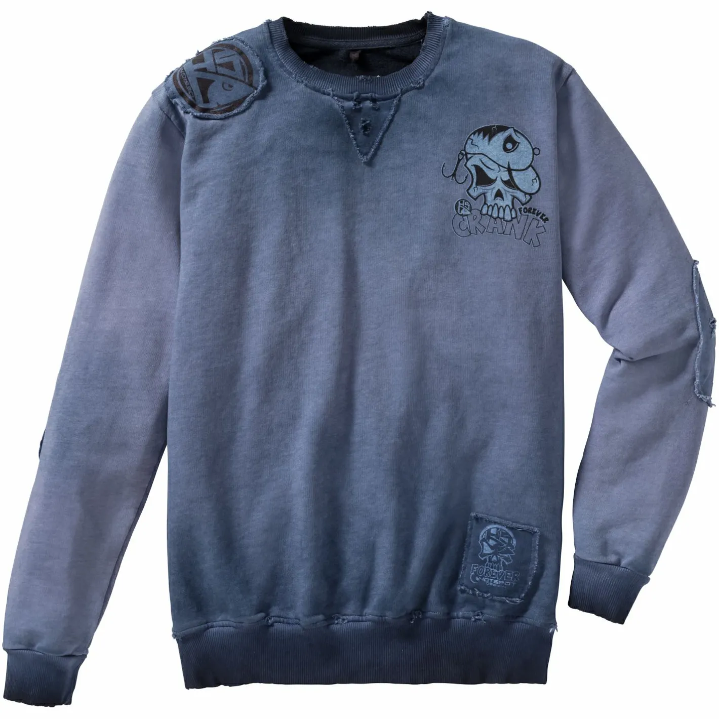 Hot Hotspot Carpfishing Crank Forever Pullover Unisex (Marine)