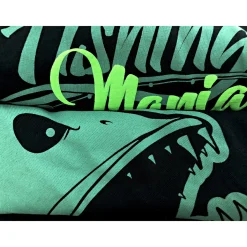 New Hotspot Fishing Mania Zander Polo-Shirt Herren (Black)