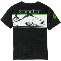 Hotspot Angelshirts & Angel-Oberteile<Linear Zander T-Shirt Herren (Black)