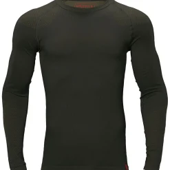 Hu00e4rkila Outdoor- & Angel-Unterwäsche<Härkila Base Active L/S O-Neck Longsleeve Unisex (Dark Willow Green)